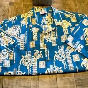Pacific Legend Apparell Hawaiian Shirt.